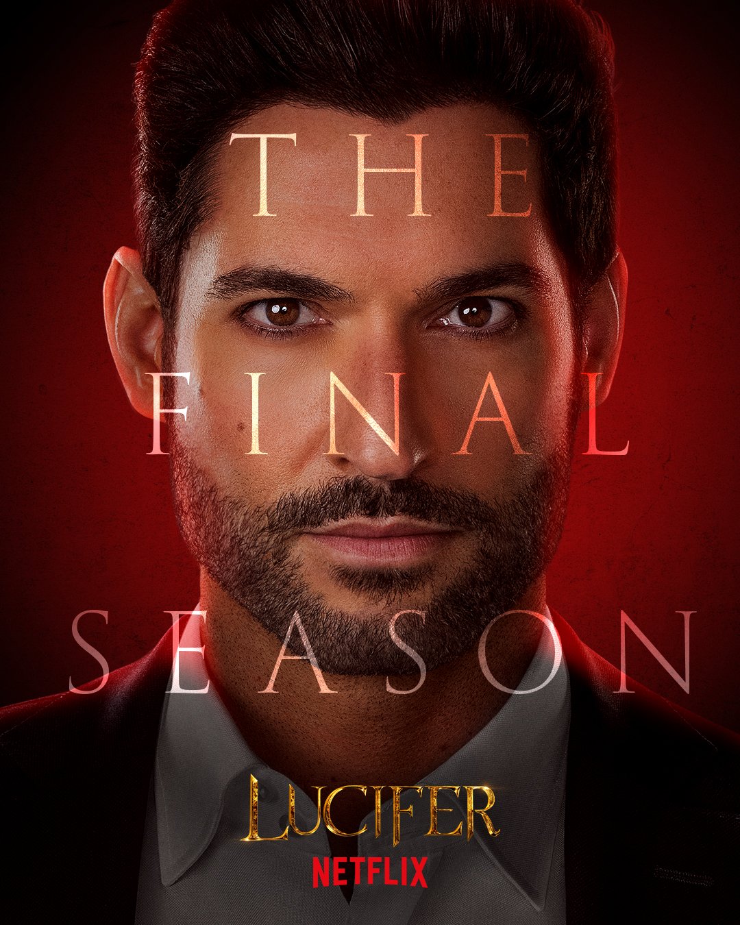 Pôster oficial de personagem da 6ª temporada de Lucifer da Netflix